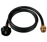 Char-Broil Tuyau et Adaptateur de 1,2 m, Noir