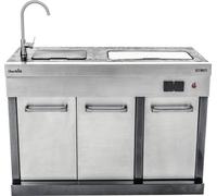 Char-Broil Ultimate Entertainment cuisine barbecue 1 brûleur 63,5 x 127 x 123,5 cm inox