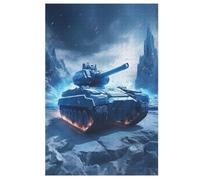 Char d'assaut 1000 Pièces Puzzle en Bois pour Adultes EnfFourmis, Puzzles Impossible, Jeu D'adresse pour Toute La Famille, 78×53cm