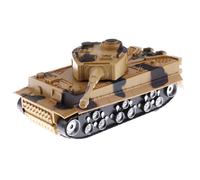 Char De Combat Allemand Tigre De La Seconde Guerre Mondiale, Modèle De Jouet, Camouflage Terre Jaune, 1/32