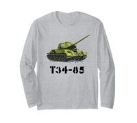 Char Militaire Russe soviétique de la Seconde Guerre Mondiale - T34-85 Tank Manche Longue