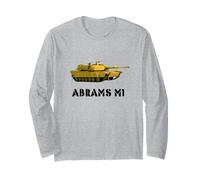 Char Militaire USA Guerre du Vietnam - Abrams M1 Tank Manche Longue