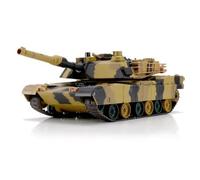 Char RC Heng Long 1/24 M1A2 Abrams avec fonction de tir BB+IR, RTR