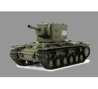 Char RC "Russicher KV-2" Heng Long 1:16 avec R&S, transmission métallique (acier) et chaînes métalliques -2,4Ghz -V 7.0 - PRO avec RRZ