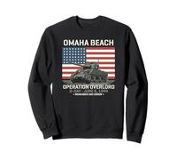 Char Sherman de l'opération Overlord D-Day 1944 d'Omaha Beach Sweatshirt