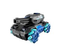Char Tank RC 4DRC Y1 Tireur, Voiture Cascade Télécommandée à Gestes avec Lumières & Musique, Tir de Billes d’Eau, Voiture Télécommandée pour Garçons 6-12 Ans, Jouet Enfant Idée Cadeau Anniversaire