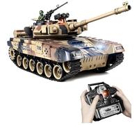 Char Télécommandé Tank 118 T-90 - Effets de Fumée et Sonores, RC 2.4GHz