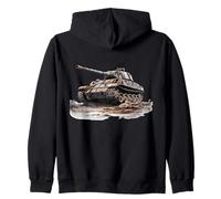 Char Tigre Roi T | Tigre II Panzer T WW2 | réservoir Sweat à Capuche