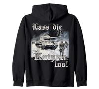 Char Tigre Royal Soldats T Panzer Armée Sweat à Capuche