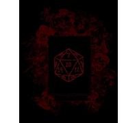 Character Journal: DnD RPG notebook - with character sheets, quest tracker and more:: Blood moon theme for gothic classes