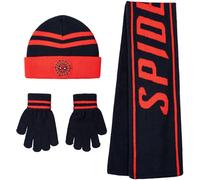 Character Knitted 3 Piece Set Childrens Spiderman Nourrissons Unisex