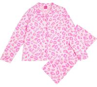 Character Ladies Barbie Button Detail Pyjama Set Barbie 20-22 (XL) Female
