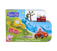 Character Options Peppa Pig Whizz Around Clickety Clack Train Set NEUF