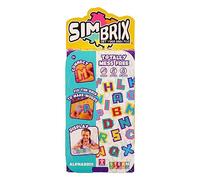 Character Options Simbrix Alphabrix Pack with 350+ Brix Creative Activity STEM Arts and Crafts Kids' Toys for Girls & Boys Ages 5 and up Y