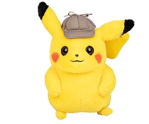 Character Toys - Pokemon Plush - Detective Pikachu - 8 inch