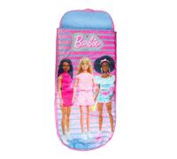 Character World Barbie ReadyBed Lit Gonflable pour Enfants et Sac de Couchage avec Pompe | Matelas de Voyage pour Filles pour soirées Pyjama, Camping ou Usage Domestique