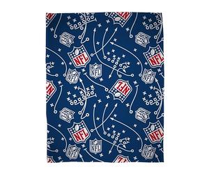 Character World Couverture Polaire Officielle NFL National American Football League | Super Douce, Motif Croix emblématique | Chaude et Super Douce au Toucher | Parfaite pour la Maison, la Chambre,
