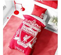 Character World Liverpool Parure de lit simple avec housse de couette Motif YWNWA réversible 2 côtés Produit officiel avec taies d'oreiller assorties