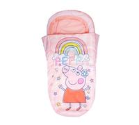 Character World Officiel Peppa Pig Mon Premier Matelas Gonflable ReadyBed pour Enfants avec Pompe Peppa Pig | Matelas de Voyage pour soirées Pyjama, Camping ou Maison