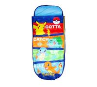 Character World Pokemon ReadyBed Lit Gonflable et Sac de Couchage pour Enfants avec Pompe | Matelas de Voyage pour soirées Pyjama et Camping ou Usage Domestique