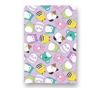 Character World Squishmallows Couverture polaire officielle | Couvre-lit super doux et chaud, motif ludique | Parfait pour la maison, la chambre, les soirées pyjama et le camping | Taille 100 x 150 cm