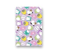 Character World Squishmallows Couverture polaire officielle | Couvre-lit super doux et chaud, motif ludique | Parfait pour la maison, la chambre, les soirées pyjama et le camping | Taille 100 x 150 cm