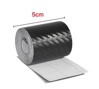 Charactercarbon Fiber Car Sticker,Diy Paste Protector Strip,Auto Door Sill,Side Mirror,Anti Scratch Tape,Waterproof Protection Film - Type 5cm-5m #B