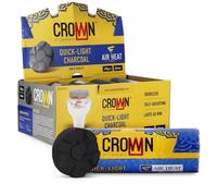 charbon à chicha carbopol crown lot de 10 rouleaux