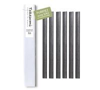 Charbon Actif Eau Takesumi X6 charbons de bambou - 1 an d’eau filtrée charbon fin pour bouteille goulot étroit - 6 filtres à eau du robinet Charbon végétal de bambou - 1 bâton purifie 500ml d’eau