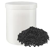 Charbon actif en granulés d'excellente pureté, vendu en différentes tailles, à partir de coquilles de noix de coco avec taux d'absorption Iode 1000 mg/L pour la filtration de l'eau et de l'air (1000