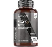 Charbon Actif Végétal 2000mg, Formule Active, Vegan, Sans Gluten, Charbon Vegetal Actif Gélules D'eucalyptus