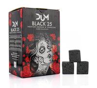 Charbon chicha DUM Black 25 - Qualité supérieure - Charbon de noix de coco