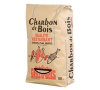 Sac de Charbon de bois 50L (Qualité Restaurant) - Grill O'bois