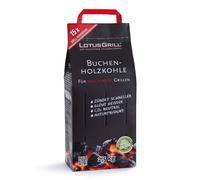 Charbon de Bois Hêtre pour Barbecue Gril Lotus 2,5 KG - Lotusgrill
