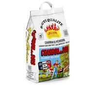 Charbon de bois Premium Haute qualité du Périgord Grillade / Barbecue - Sac de 20L - 2,8 kg