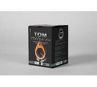 Charbon de Noix de Coco Tom - Silver Boîte 1 KG - Qualité Premium