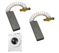 Charbon Moteur Electrique, 2 pièces Charbon Moteur, Balais Char bon Par Dimension, Char bon pour Moteur électrique, pour les machines à laver de marques telles que pour Bosch et pour Siemens.