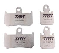 Charbon Plaquettes Avant pour Yamaha YZF-R1 1000 MT-01 VMX-17 1700 TRW MCB795CRQ