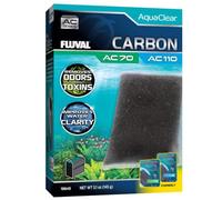 Charbon pour Filtre à Dos pour Aquarium Fluval AquaClear AC70/AC110, 1 pièce