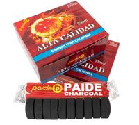 Disques de charbon pour brûleur, encens, brûleur d'encens, fumée, shisha, narguilé, narguilé, bong. Durable. Pour un usage domestique. 3,3 centimètres de diamètre. (50)