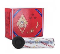 charbon three kings auto allumant 33mm x10