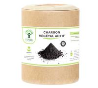 Charbon Végétal Actif - Bioptimal - Complément Alimentaire - Ventre Plat Digestion Anti-Ballonnement Gaz - 150 Mg De Poudre Active Pure Par Gélule - Fabriqué En France - Certifié Ecocert - 200 Gélules