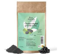 Charbon Végétal Actif Poudre 500 g - Poudre Naturelle d’Adsorption, Soutient la Détox Digestive & Aide à Soulager les Inconforts Abdominaux | Conditionnée en France, RUE DES PLANTES