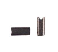 Charbons graphite FADEDA 2x carrés pour moteur de train, LxlxH en mm : 5x1x1. Pour les crèches, les miniatures, les loisirs et le modélisme, les accessoires de maisons de poupées et les trains miniatu