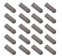 Charbons Moteur pour Sèche-cheveux 20 Pièces Argenté Carbone