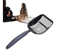 Charcoal Shovel - Fireplace Shovel - Heat Resistant Metal Ash Sifter for Grills, Wood Stoves, and Fire Pits - durablee Portable Grilling Tool for Outdoor Cooking, BBQ, Campfire, Fireplace