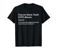 Charcot Marie Mois de la maladie dentaire Guerrier neurologique CMT T-Shirt