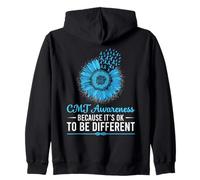 Charcot Marie Tooth Disease Fighter CMT Warrior Sweat à Capuche
