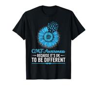 Charcot Marie Tooth Disease Fighter CMT Warrior T-Shirt