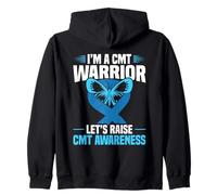 Charcot Marie Tooth Disease Let's Raise Ribbon CMT Warrior Sweat à Capuche